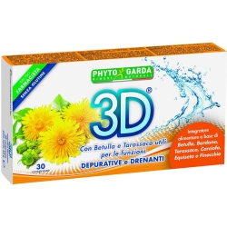 3D Il Depurativo 30 compresse - Integratore drenante e depurativo