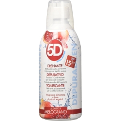 Benefit 5D Depuradren 500ml gusto Melograno - integratore drenante