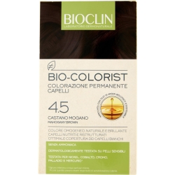 Bioclin Bio Colorist -Colorazione Permanente per capelli N.4.5 castano mogano