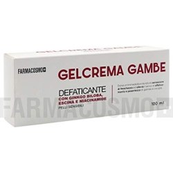 Gel Crema Gambe 100 ml per alleviare la pesantezza di gambe e caviglie