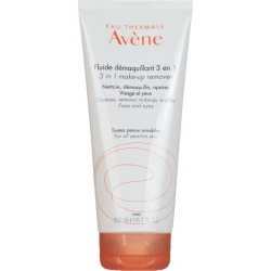 Avene Eau Thermale Fluide Démaquillant 3 En 1 - Detergente Struccante Viso E Occhi Per Pelli Sensibili 200 ml