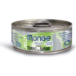 Natural Jelly Tonno e Surimi - cibo umido per gatti 80 gr