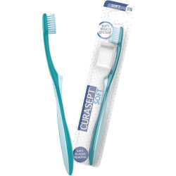 Curasept Soft 015 - Spazzolino da denti morbido - colori assortiti