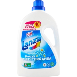 Brezza Mediterranea - Detersivo liquido per lavatrice 40 Misurini 2000 ml