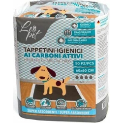 50 tappetini igienici per cani - 60x60 cm