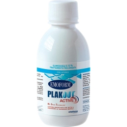 Emoform PlakOut Active Clorexidina 0,12% - Collutorio 200 ml + 3 Bustine