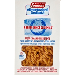 Alimentazione Dedicata Fusilli - Pasta A Basso Indice Glicemico 400 G