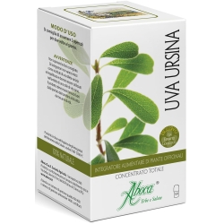 Aboca Uva Ursina Concentrato Totale 50 Opercoli - Integratore Per Le Vie Urinarie