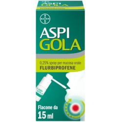 Aspi Gola 0,25% - Spray Per La Mucosa Orale 15 ml