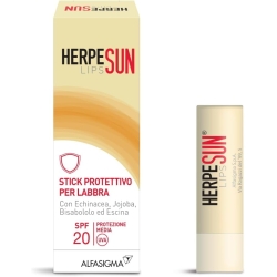 Herpesun Lips - Stick labbra protettivo e lenitivo 5 ml