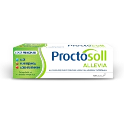 Proctosol Allevia 40 ml - Gel per emorroidi con cannula erogatrice