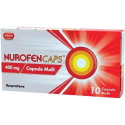 Nurofencaps 10 Capsule Molli Ibuprofene 400mg