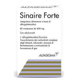 Sinaire 300 Galu Forte 60 compresse - Previene i Gas Intestinali