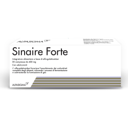 Sinaire Forte 30 compresse - Integratore a base di Alfa-galattosidasi