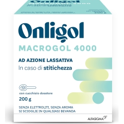 Onligol 200 g - Lassativo a base di Macrogol 4000