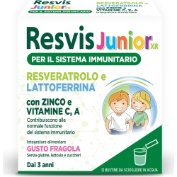 Resvis Junior XR 12 Bustine - Integratore Immunostimolante Per Bambini