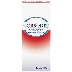 Corsodyl Soluzione Orale 200 mg/100 ml - Disinfettante del cavo orale flacone 150 ml