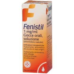 Fenistil 1 mg/ml Gocce orali 20 ml - trattamento prurito e allergie