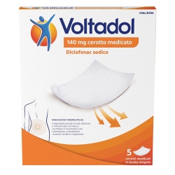 Voltadol 5 Cerotti Medicati 140 g - Antinfiammatori e antidolorifici