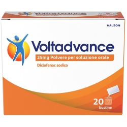 Voltadvance 25 Mg Polvere Antidolorifico - 20 Bustine