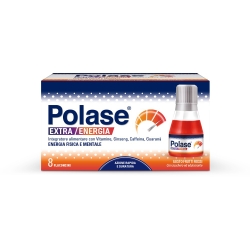 Polase Extra Energia 8 Flaconcini - Integratore Per Stanchezza Fisica E Mentale