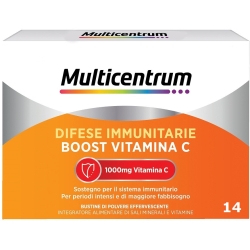 Multicentrum Difese Immunitarie Boost Vitamina C 28 Bustine - Integratore Immunostimolante