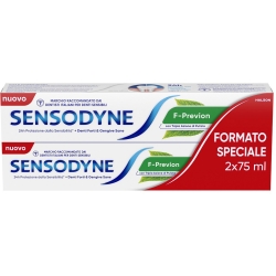 F-Previon - Dentifricio antiplacca 2x75 Ml