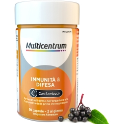 Multicentrum Immunità E Difesa 30 Capsule - Integratore Immunostimolante