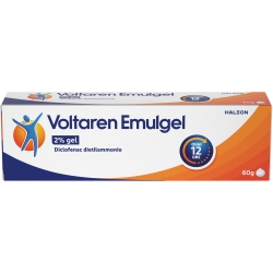 Voltaren Emulgel 2% - Gel Per Il Trattamento Dei Dolori 60 G (Confezione Danneggiata)