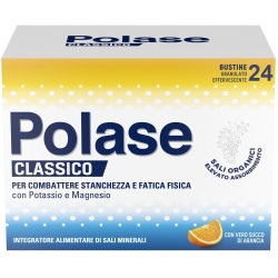 Polase Classico Gusto Arancia - Integratore Di Magnesio E Potassio per la stanchezza 24 + 36 Bustine Effervescenti