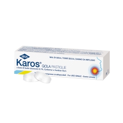 karos Gola 20 pastiglie gusto limone