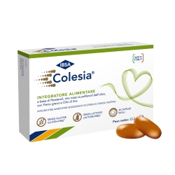 Colesia 30 Capsule Molli - Integratore Per Il Colesterolo E Trigliceridi