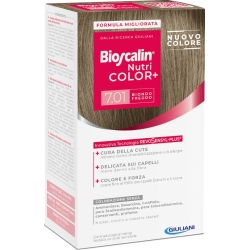 Bioscalin Nutricolor Plus - Colorazione Capelli Permanente N.7.01 Biondo Freddo