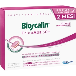 Bioscalin Tricoage 50+ - Integratore Per Capelli Fragili 60 Compresse