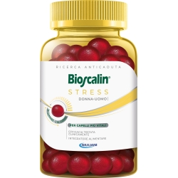 Bioscalin Stress Uomo-Donna 30 Gummies Frutti Rossi - Integratore Per Capelli