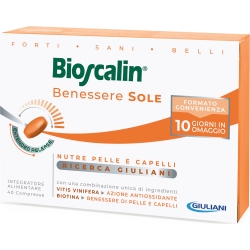 Bioscalin benessere sole 40 compresse - integratore per il benessere dei capelli