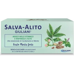 Salva-Alito gusto menta 30 cpr masticabili - contro l'alitosi