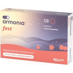 armonia Fast 1 mg 120 compresse - Integratore di melatonina