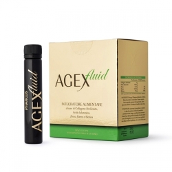 Agex Fluid 15 Flaconcini da 25 ml - Integratore per la Pelle