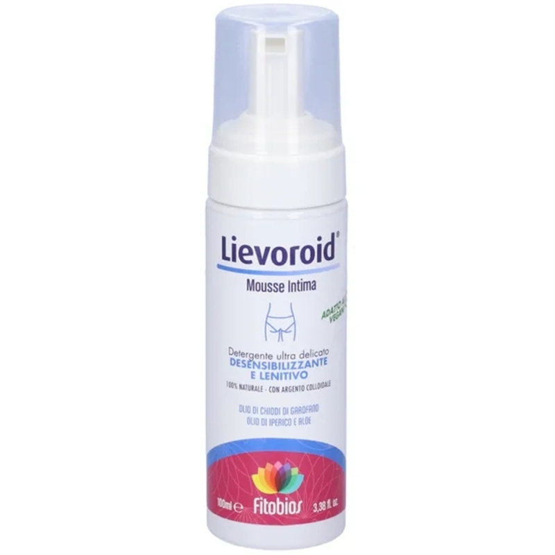 FITOBIOS Lievoroid - Mousse Intima Detergente Ultra Delicato 100 ml