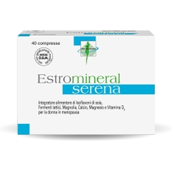 Estromineral serena 40 compresse integratore per il trofismo osseo