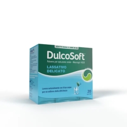 Dulcosoft polvere per il transito intestinale 20 bustine