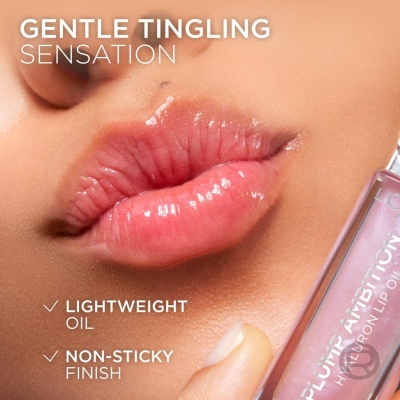 Plump Ambition Hyaluron Lip Oil - Olio Labbra Volumizzante N. 201 Milky Nu