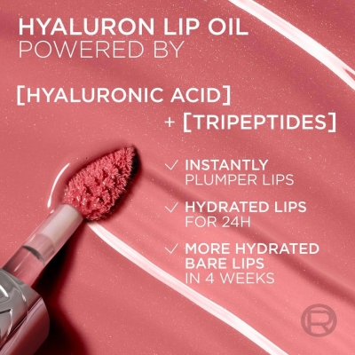 Plump Ambition Hyaluron Lip Oil - Olio Labbra Volumizzante N. 201 Milky Nu
