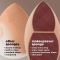 Makeupsaver - Set Di 3 Spugne E Pennelli Per Make-Up