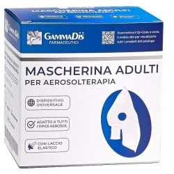 Mascherina Adulti Per Aerosolterapia Universale In Pvc