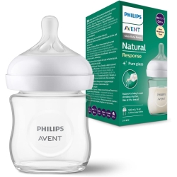 Avent Natural Response - Biberon in vetro 125 Ml