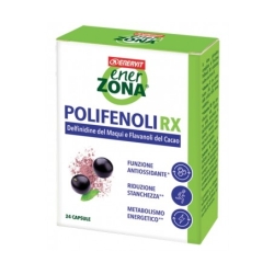 Enervit Enerzona Polifenoli Rx 24 Capsule - Integratore Per L'Energia