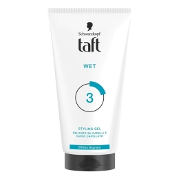 Taft Wet Styling gel 3 - Effetto Bagnato e tenuta lunga durata 150 ml