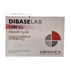 Dibaselab 1.000 U.I. - Farmaco Per La Prevenzione Dell'Ipovitaminosi D 30 Capsule